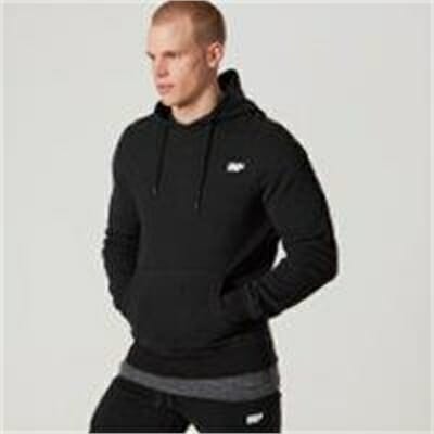 Fitness Mania - Tru-Fit Zip Pullover Hoodie - Black - XS - Black