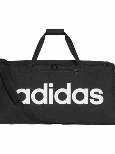 Fitness Mania - Adidas Linear Core Large Duffel Bag - Black/White