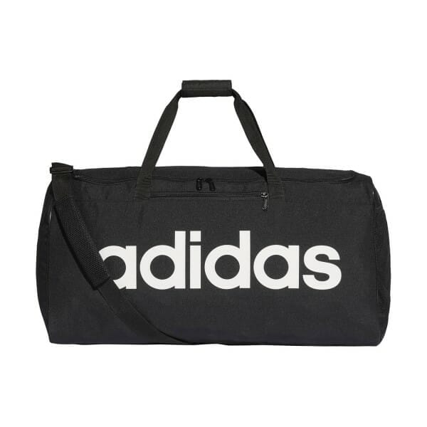 Fitness Mania - Adidas Linear Core Large Duffel Bag - Black/White