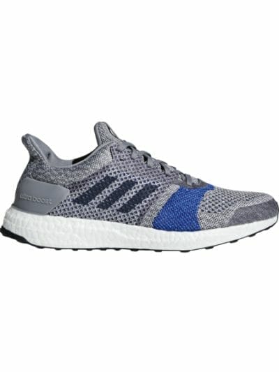 Fitness Mania - Adidas Ultraboost ST - Mens Running Shoes - Grey/Raw White/Legend Ink