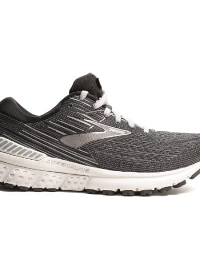 Fitness Mania - Brooks Adrenaline GTS 19 - Womens Running Shoes - Black/Silver/Grey