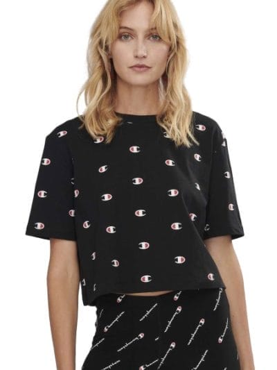 Fitness Mania - Champion ID Collection Print Womens T-Shirt - High C's Black