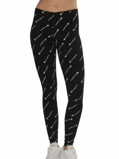 Fitness Mania - Champion ID Collection Print Womens Tights - Black/White Print