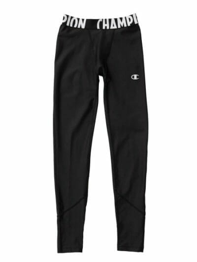 Fitness Mania - Champion Kids Full Length Training Tights - Black