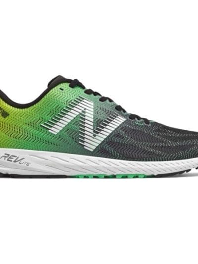 Fitness Mania - New Balance 1400v6 - Mens Running Shoes - Black/Neon Emerald/Hi Lite