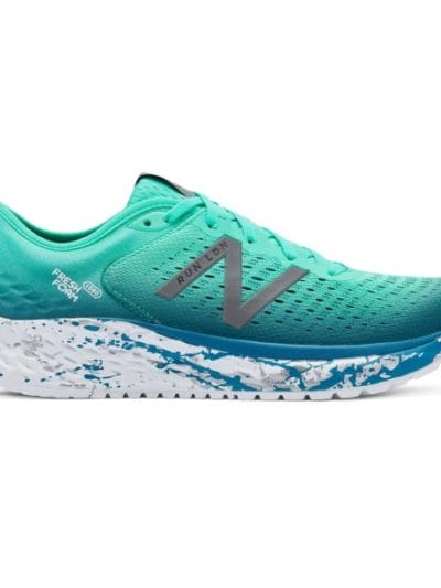 Fitness Mania - New Balance Fresh Foam 1080v9 London Edition - Mens Running Shoes - Neon Emerald/Dark Neptune