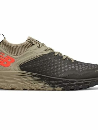 Fitness Mania - New Balance Fresh Foam Hierro v4 - Mens Trail Running Shoes - Black/Trench/Alpha Orange