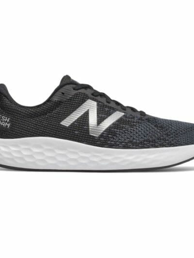 Fitness Mania - New Balance Fresh Foam Rise - Mens Running Shoes - Black/White