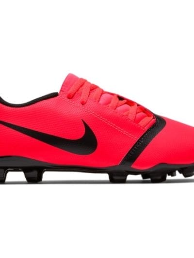 Fitness Mania - Nike Jr Phantom Venom Club FG - Kids Football Boots - Bright Crimson/Black