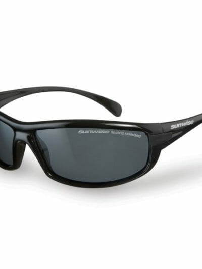 Fitness Mania - Sunwise Canoe Polarised Sunglasses (Float in water) - Black