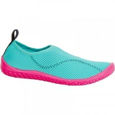 Fitness Mania - 100 Kids Aquashoes - Turquoise and Pink