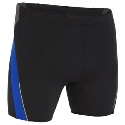 Fitness Mania - 500 READY LONG MEN’S BOXER SWIM SHORTS BLACK BLUE