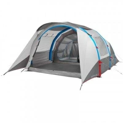 Fitness Mania - Air Seconds Family 5.2 XL Inflatable Tent _PIPE_ 5 Person/2 Rooms - Grey