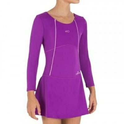 Fitness Mania - Audrey Women'S Swimsuit With Long Sleeves - Purple