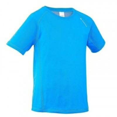 Fitness Mania - Boys' Hiking T-Shirt Hike 100 - Blue
