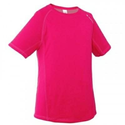 Fitness Mania - Boys' Hiking T-Shirt Hike 100 - Pink