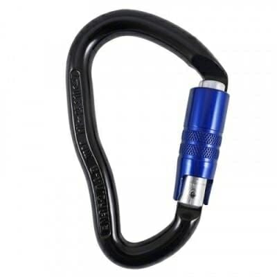 Fitness Mania - Goliath Auto Carabiner Black