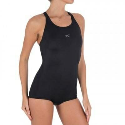 Fitness Mania - Leony Women'S One-Piece Shortcut Swimsuit With Pads - Black