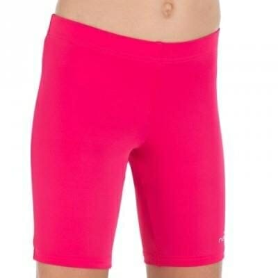 Fitness Mania - Long Shorty Girls’ Swimsuit Bottoms - Pink
