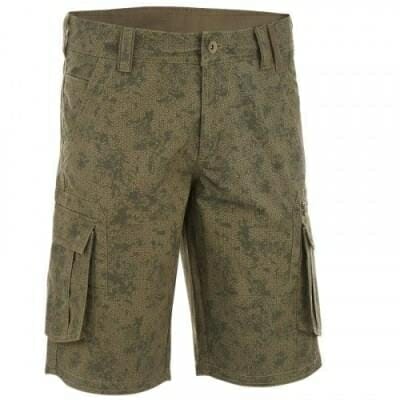Fitness Mania - Men's Hiking Cargo Shorts Arpenaz 500 - Brown