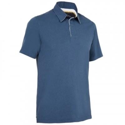 Fitness Mania - Men's Polo Kostalde with sun protection - Blue