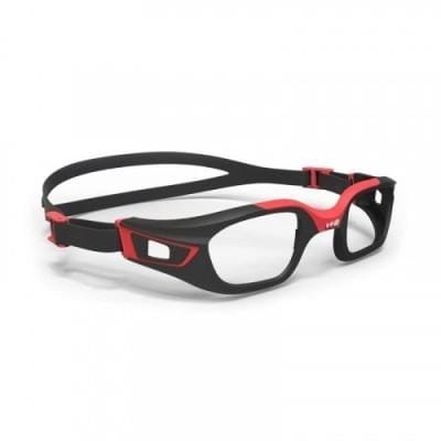 Fitness Mania - SELFIT FRAME corrective swimming goggles size L - black red