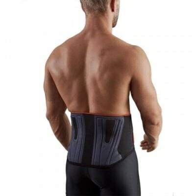 Fitness Mania - Soft 300 Men's/Women's Lumbar Brace - Black