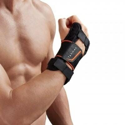 Fitness Mania - Strong 700 Men's/Women's Left/Right Wrist Support - Black
