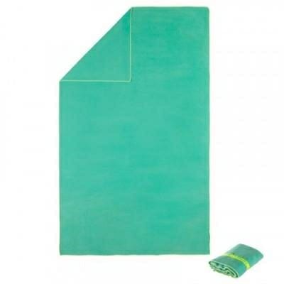 Fitness Mania - Ultra-compact microfibre towel size L 80 x 130 cm - green