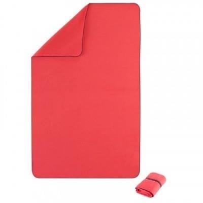 Fitness Mania - Ultra compact microfibre towel size XL 110 x 175 cm - Red