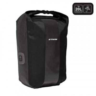 Fitness Mania - Waterproof Bike Bag - 20L - Black