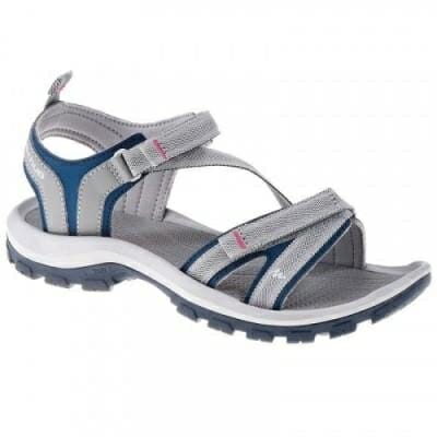 Fitness Mania - Women's Arpenaz 100 Hiking Sandals - Blue Grey