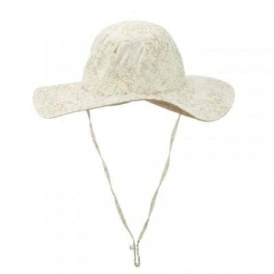 Fitness Mania - Women's Hiking Hat Anti UV Forclaz 500 - Cream