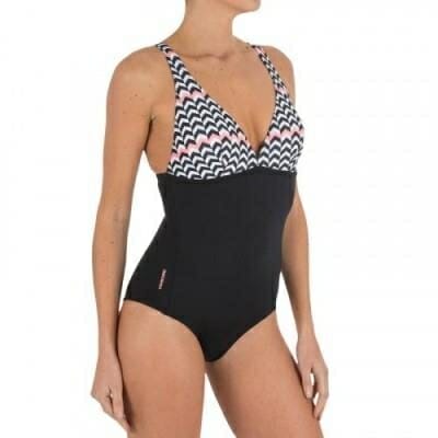 Fitness Mania - Women's One-Piece Swimsuit with Padded Cups - Zag - Daria