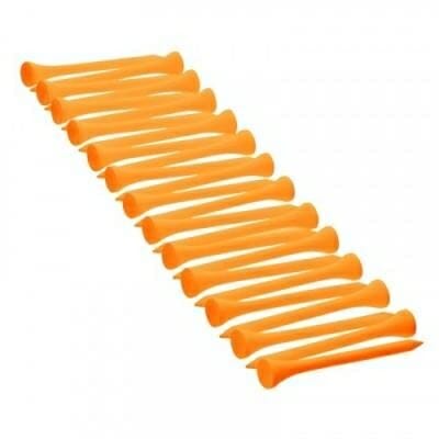 Fitness Mania - Wooden 69 mm X25 Tees - Orange