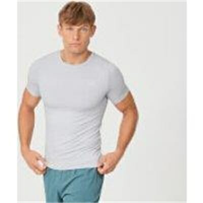 Fitness Mania - Sculpt Seamless T-Shirt - Silver - S