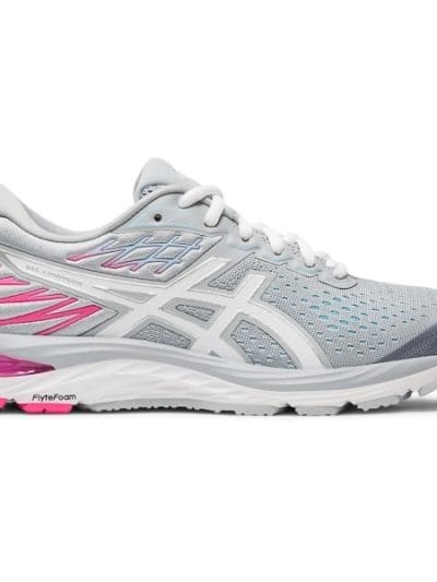 Fitness Mania - Asics Gel Cumulus 21 - Womens Running Shoes - Piedmont Grey/White