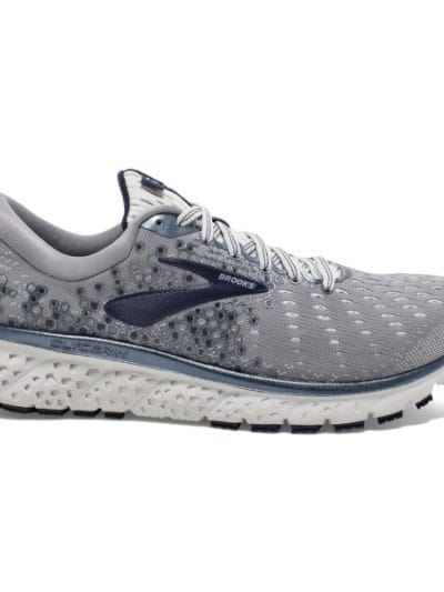 Fitness Mania - Brooks Glycerin 17 - Mens Running Shoes - Grey/Navy/White