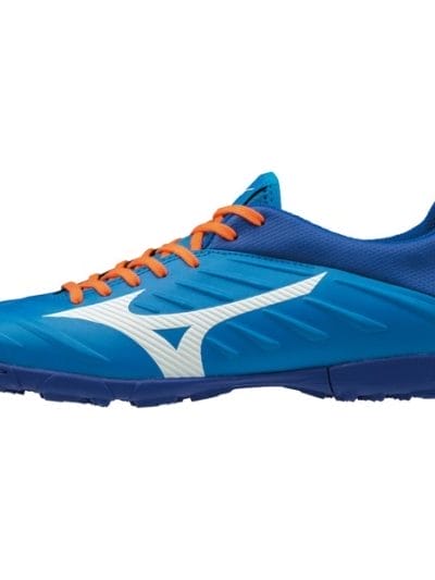 Fitness Mania - Mizuno Rebula 2 V3 - Mens Turf Shoes - Brilliant Blue/White/Orange