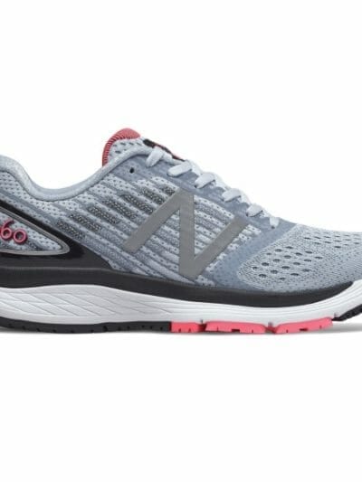 Fitness Mania - New Balance 860v9 - Womens Running Shoes - Ice Blue/Pink Zing