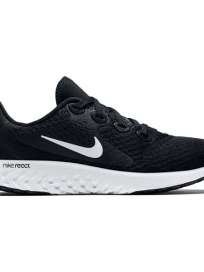 Fitness Mania - Nike Legend React GS - Kids Running Shoes - Black/White