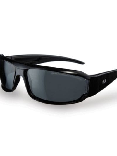 Fitness Mania - Sunwise Henley Polarised Floating Sunglasses - Shiny Black/Smoke