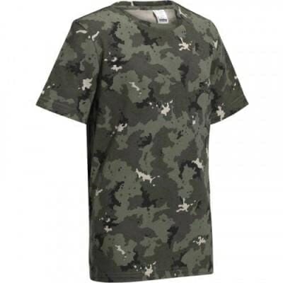 Fitness Mania - 100 Junior Hunting T-Shirt - Island Camouflage