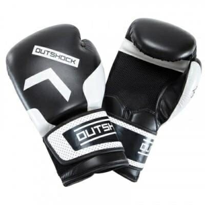 Fitness Mania - 300 Beginner Adult Training Boxing Gloves - Black