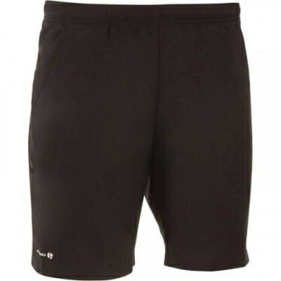 Fitness Mania - Adult Tennis Badminton Squash Shorts Soft 500 - Black