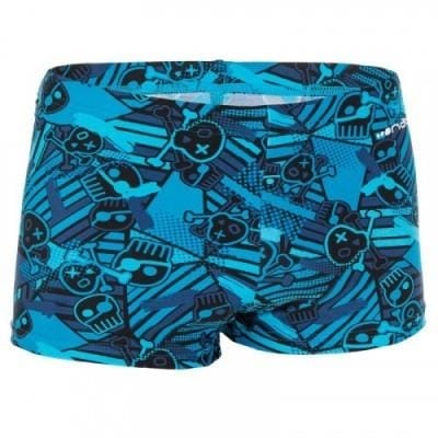 Fitness Mania - B-Active Boys' Boxer Swim Shorts - All Jol Blue