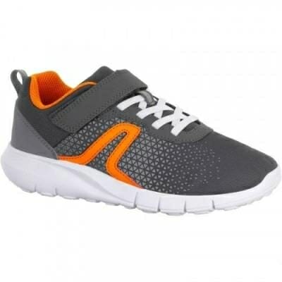 Fitness Mania - Children's Fitness Walking Shoes Soft 140 - Grey/Orange