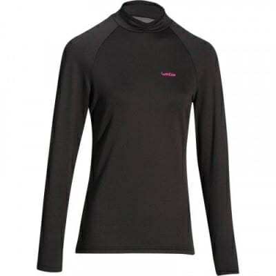 Fitness Mania - Freshwarm Women's Ski Underwear Top - Black