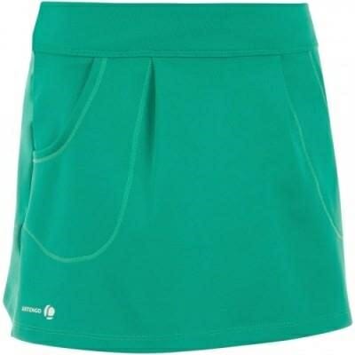 Fitness Mania - Girls' Tennis Badminton Squash Skirt Pocket 100 - Green