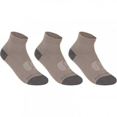 Fitness Mania - Junior Mid Sports Socks RS160 - 3 Pack - Grey